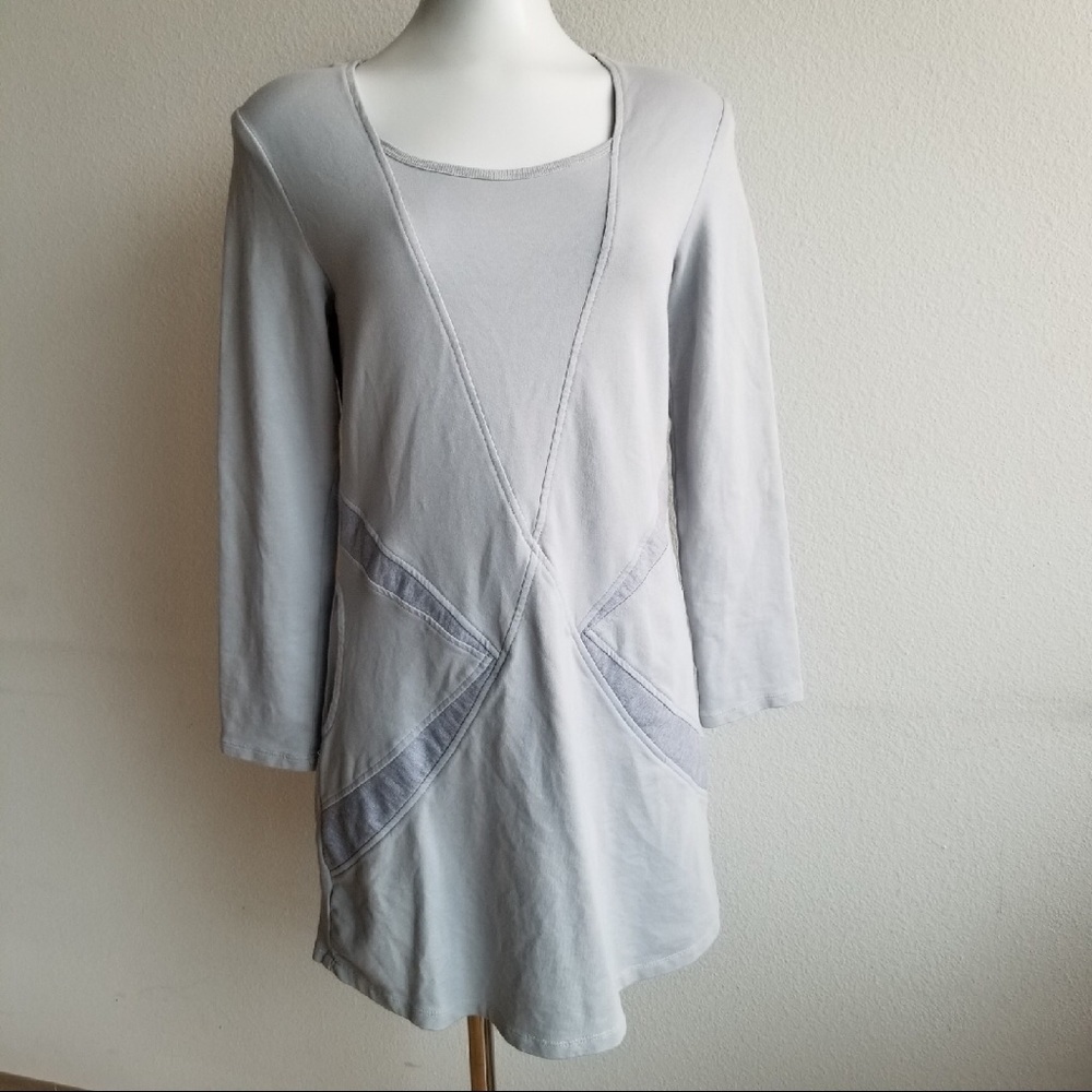 Prairie Underground Gray Mini Dress